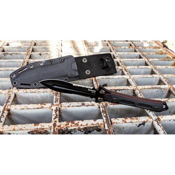 Krudo MANIKOMIO Fixed Blade - Partially Serrated