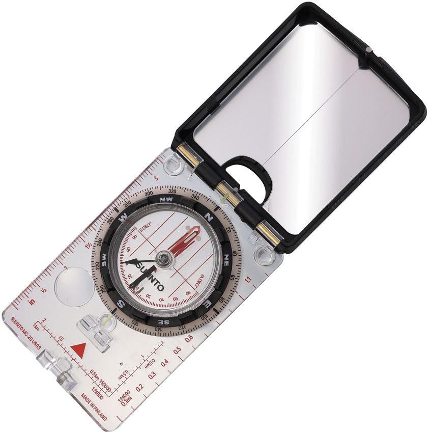 Suunto MC-2 G USGS Mirror Compass with Declination Correction
