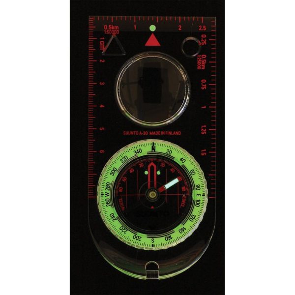 Suunto A-30 NH USGS Compass - Magnifying Lens