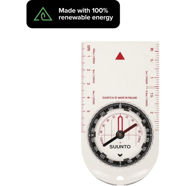 Suunto A-10 NH Compass - Protractor Design