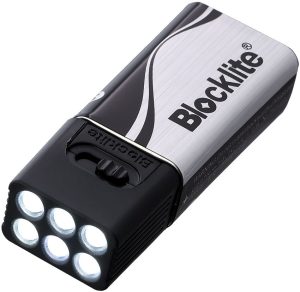 Blocklite 9V LED Flashlight Dual Mode