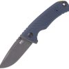 SOG Tellus ATK Linerlock Folding Knife 440 Stainless Black