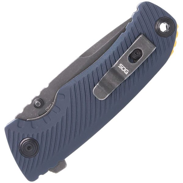 SOG Tellus ATK Linerlock Folding Knife 440 Stainless Black