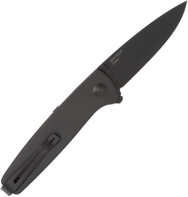 SOG Twitch III Linerlock Folding Knife 154CM Black 3in Blade