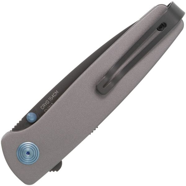 SOG Twitch III Linerlock Gunmetal - Black 154CM Blade