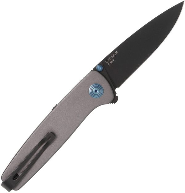 SOG Twitch III Linerlock Gunmetal - Black 154CM Blade