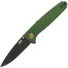 SOG Twitch III Linerlock Folding Knife 154CM Green 3in Blade