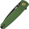 SOG Twitch III Linerlock Folding Knife 154CM Green 3in Blade