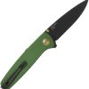 SOG Twitch III Linerlock Folding Knife 154CM Green 3in Blade
