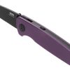 SOG Twitch III Linerlock Assisted Opening Folding Knife Purple