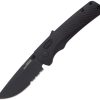 SOG Flash MK3 AT-XR Assisted Black Serrated
