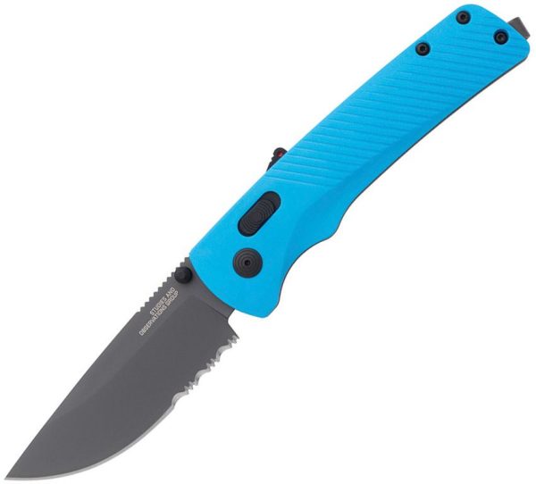 SOG Flash MK3 AT-XR Assisted Serrated - Blue