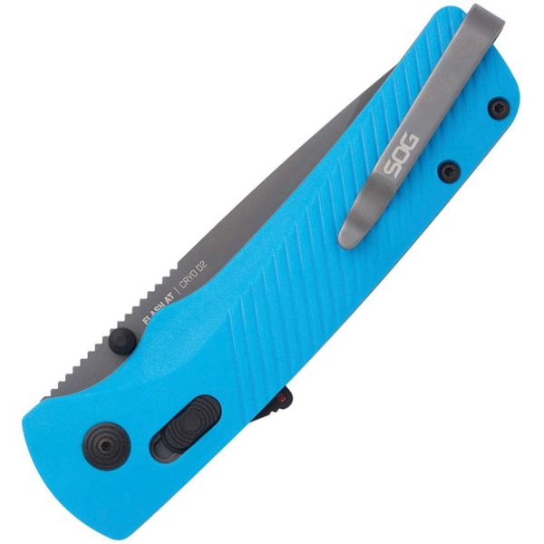 SOG Flash MK3 AT-XR Assisted Serrated - Blue
