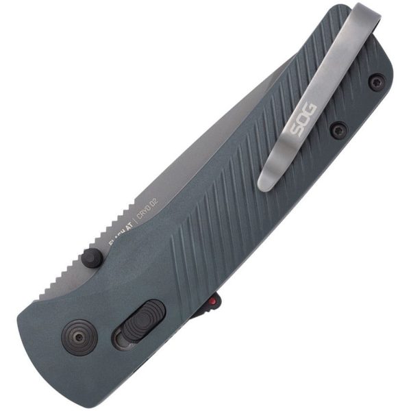 SOG Flash MK3 AT-XR Assisted Serrated - Gray