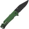 SOG Escape ATK 2.0 Assisted Folding Knife AUS-8 Black Blade
