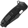 SOG Seal XR Clip Point Folding Knife S35VN Black FRN 7"