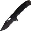 SOG Seal XR Lock Black Folding Knife 4" Blade