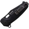 SOG Seal XR Lock Black Folding Knife 4" Blade