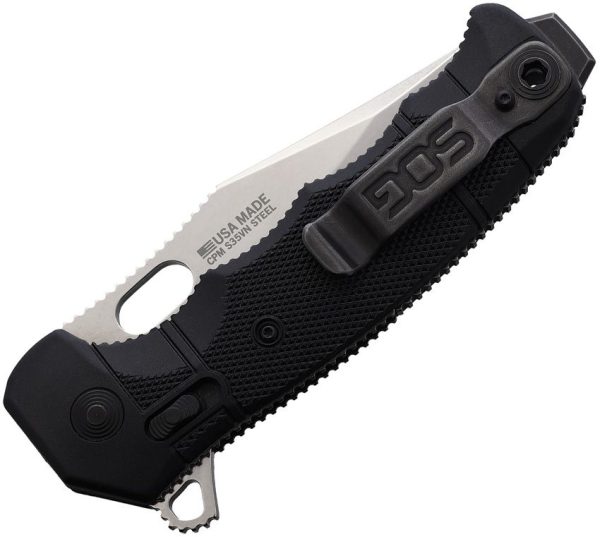 SOG SEAL XR Lock - Stonewash S35VN