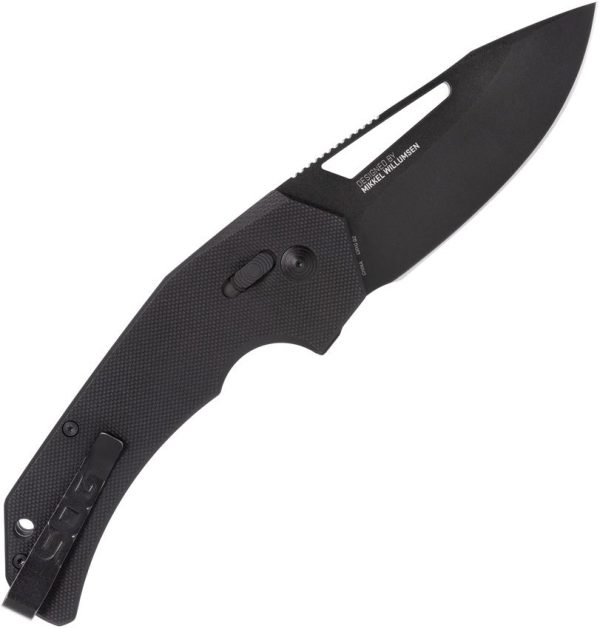 SOG Prohen XR Mikkel Willumsen Folding Knife D2 Steel Black G10