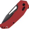 SOG Prohen XR Lock Red Folding Knife D2 Steel G10 Handle