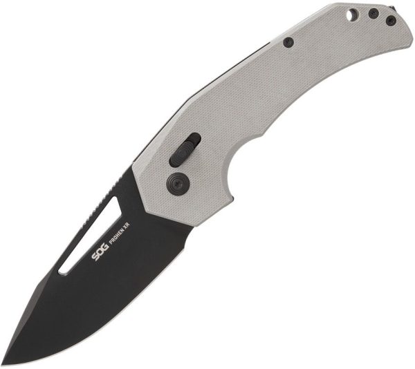 SOG Prohen XR Lock Folding Knife D2 Steel Gray G10 EDC
