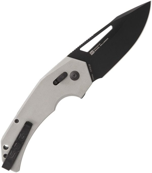 SOG Prohen XR Lock Folding Knife D2 Steel Gray G10 EDC