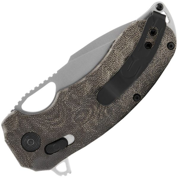 SOG Kiku XR Lock Satin Folding Knife CTS-XHP Stainless Micarta