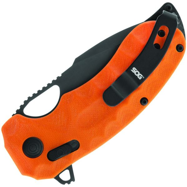 SOG Kiku LTE XR Lock Orange G10 Folding Knife CTS-XHP