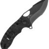 SOG Kiku LTE XR Lock Folding Knife 3" Black CTS-XHP Blade