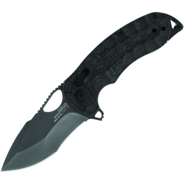 SOG Kiku LTE XR Lock Folding Knife 3" Black CTS-XHP Blade