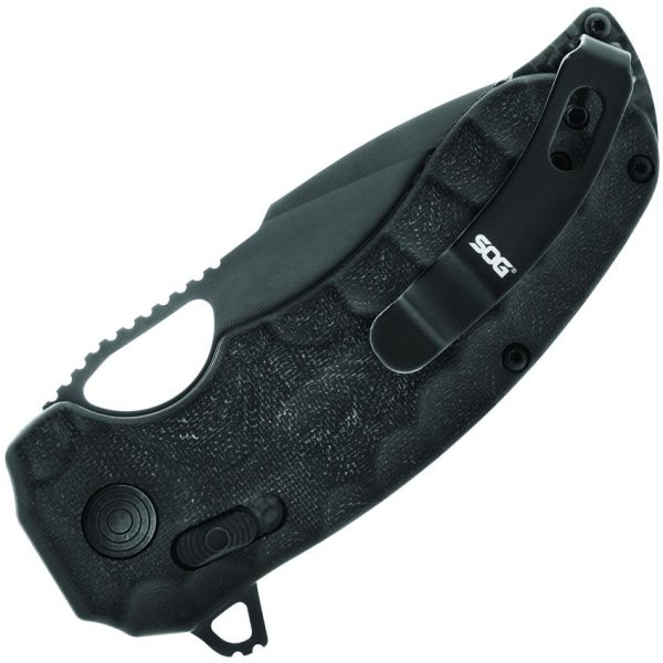 SOG Kiku LTE XR Lock Folding Knife 3" Black CTS-XHP Blade