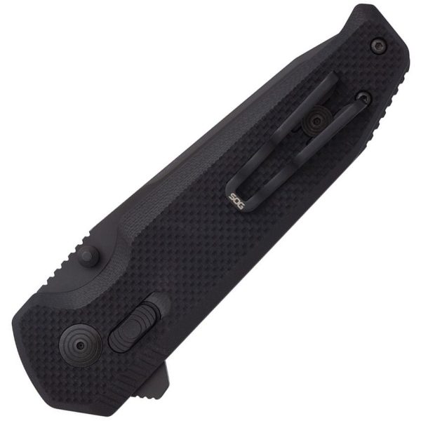 SOG Vision XR Lock Blackout Folding Knife CTS-XHP Tanto