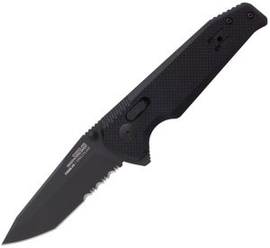 SOG Vision XR Lock Blackout Folding Knife CTS-XHP Tanto