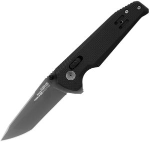 SOG Vision LTE XR Lock Black Folding Knife CTS-XHP Tanto