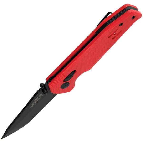 SOG Vision LTE XR Lock - Red Tanto