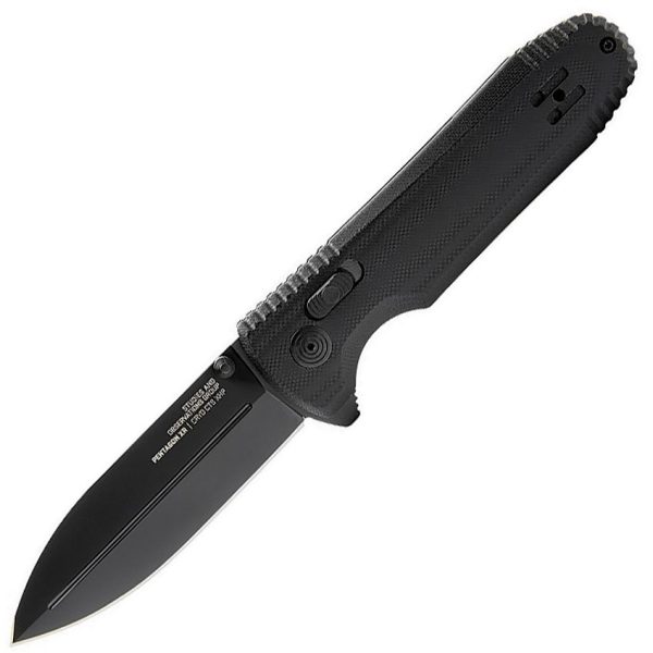 SOG Pentagon XR Lock Blackout Folding Knife CTS-XHP Black G10