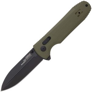 SOG Pentagon XR Lock OD Green Folding Knife CTS-XHP Blade