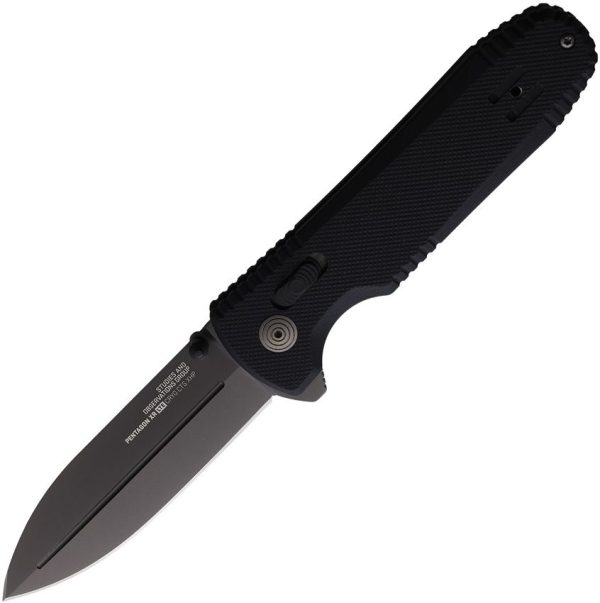 SOG Pentagon XR Lock LTE Black Folding Knife CTS-XHP Blade