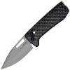 SOG Ultra XR Lock Graphite Folding Knife CPM S35VN Carbon Fiber