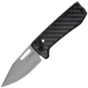 SOG Ultra XR Lock Graphite Folding Knife CPM S35VN Carbon Fiber