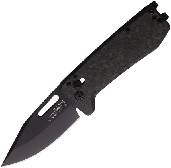 SOG Ultra XHP XR Lock Folding Knife CPM S35VN Carbon Fiber
