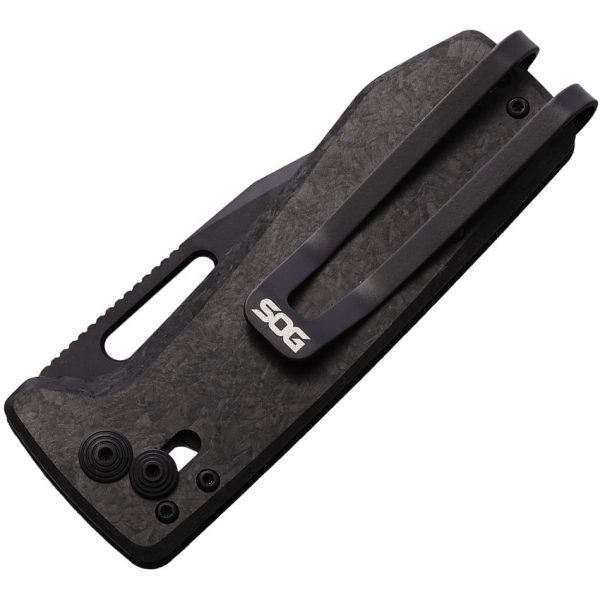SOG Ultra XHP XR Lock Folding Knife CPM S35VN Carbon Fiber