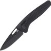 SOG One-Zero XR Lock Black Folding Knife CPM S35VN
