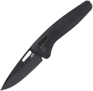 SOG One-Zero XR Lock Black Folding Knife CPM S35VN