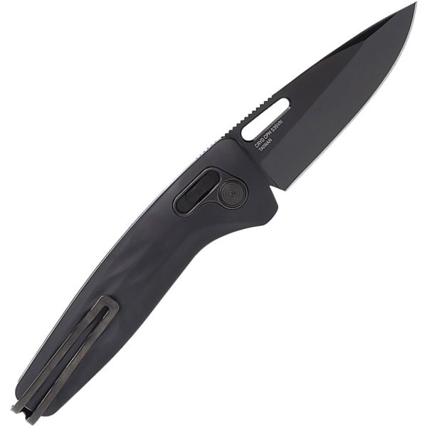 SOG One-Zero XR Lock Black Folding Knife CPM S35VN