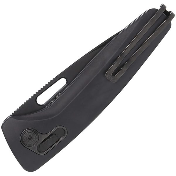 SOG One-Zero XR Lock Black Folding Knife CPM S35VN