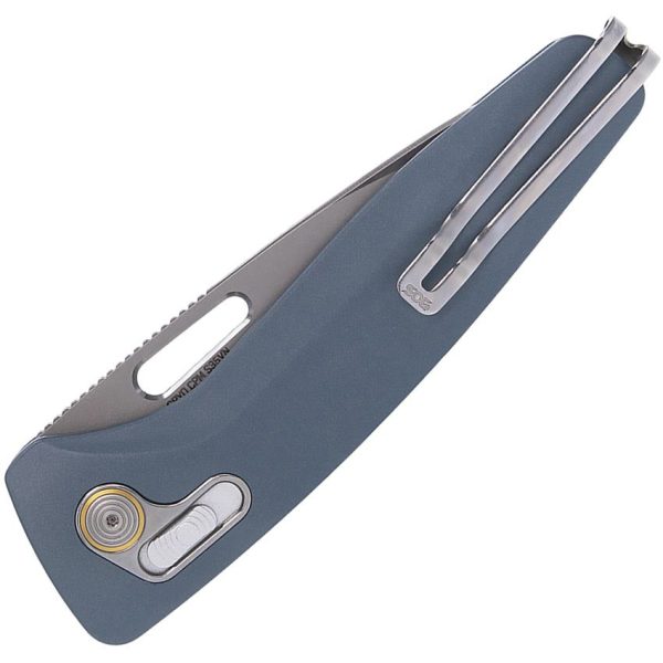 SOG One-Zero XR Lock Folding Knife CPM S35VN Smoke Gray