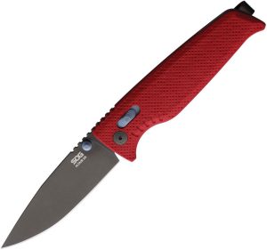 SOG Altair XR Lock Canyon Red Folding Knife 154CM 3" Blade