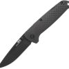 SOG Adventure Lockback - Black